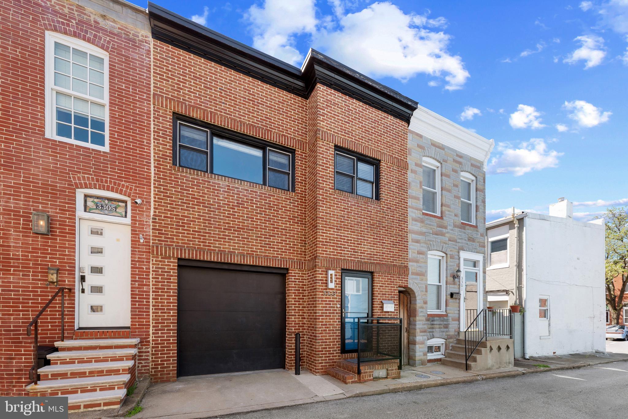 3303 Mueller Street Baltimore, MD 21224 - Photo 39 of 39 Front of home with one car garage