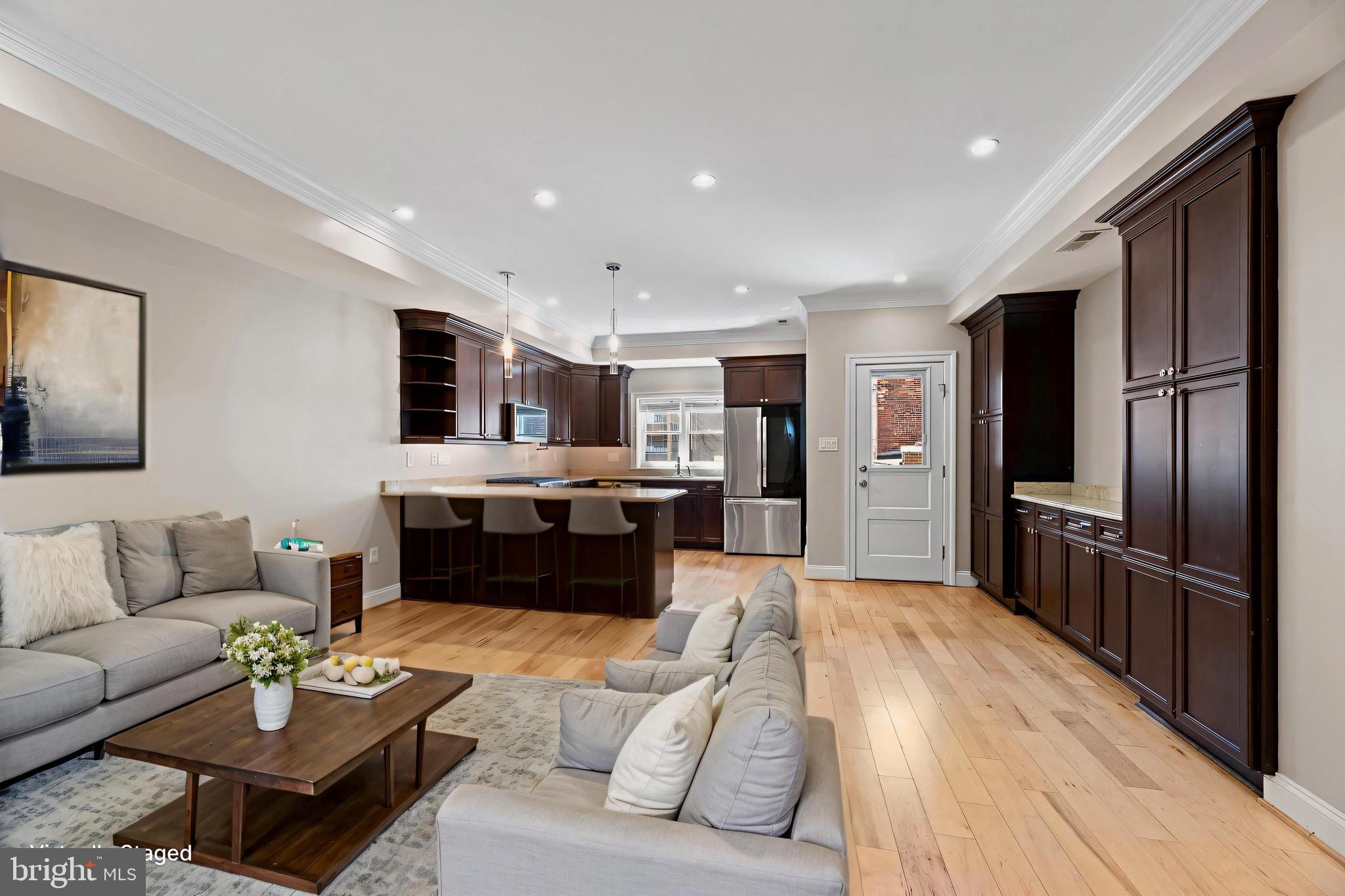 3303 Mueller Street Baltimore, MD 21224 - Photo 6 of 39 Living Room and Dining Area