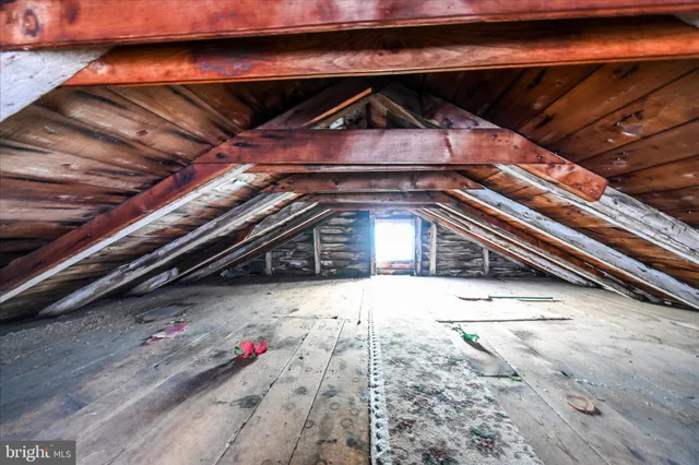 a backyard of a house