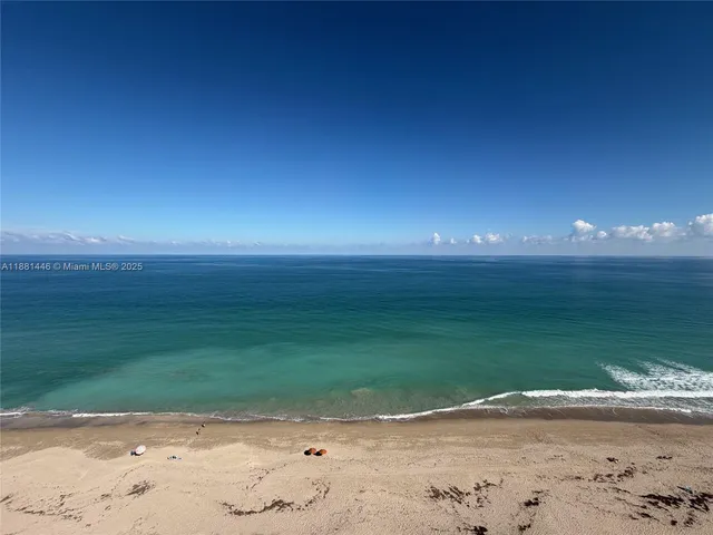 a view of an ocean beach