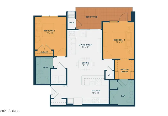 $1,600 | 17445 West Lower Buckeye Road, Unit B2, Goodyear, AZ 85338