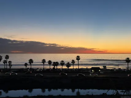 a view of an ocean