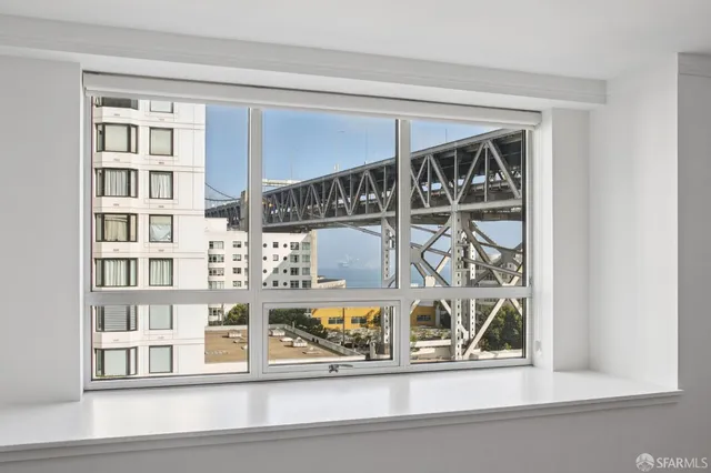 a view of front door and bedroom