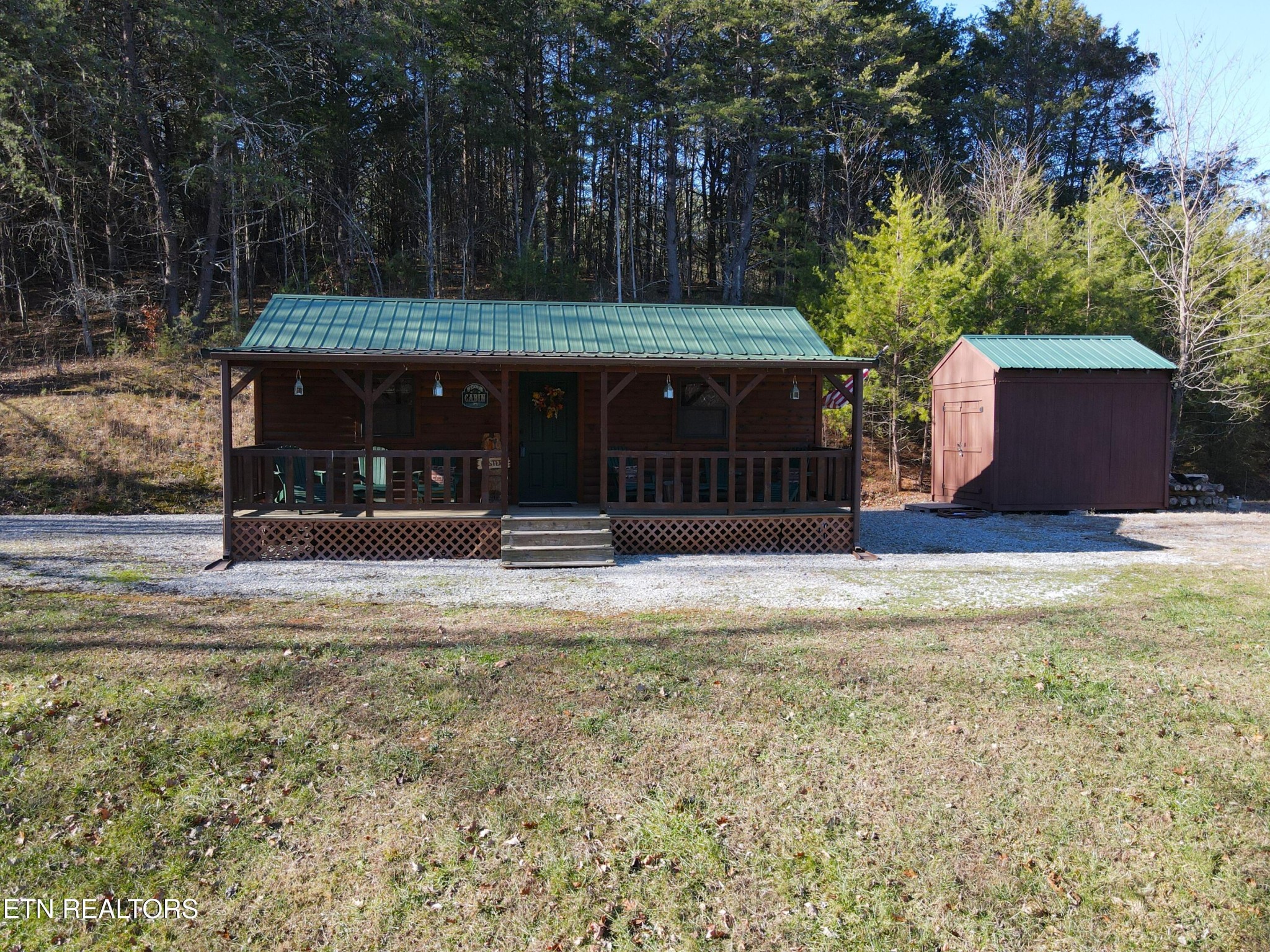116 Brookstone Road Parrottsville, TN 37843 - Photo 1 of 31 a front view of a house with a yard