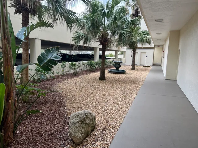 a view of a house with a patio