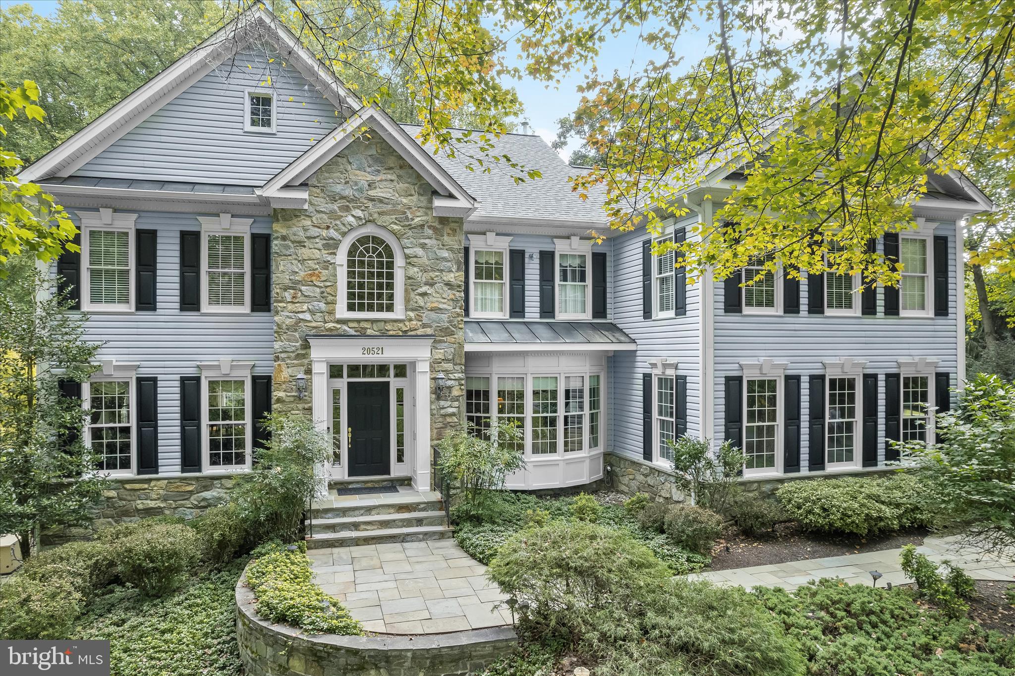 20521 Riggs Hill Way Brookeville, MD 20833 - Photo 2 of 34 Slate Walk & Stone Front