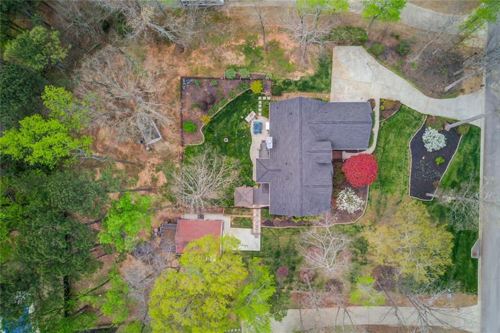 124 Dumar Lane Hoschton, GA 30548 - Photo 48 of 49 an aerial view of a house
