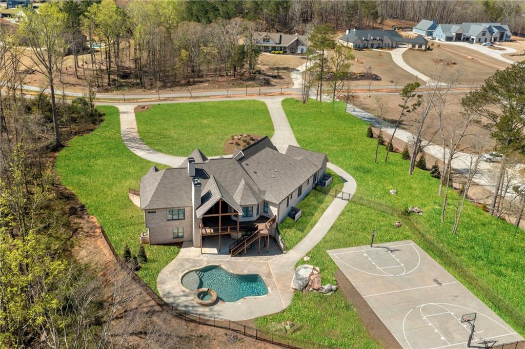 254 Fortress Way Jefferson, GA 30549 - Photo 6 of 69 an aerial view of a house with outdoor space