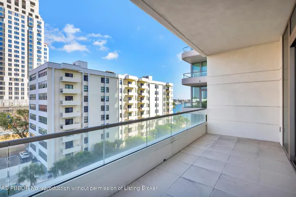 a view of balcony with outdoor seating