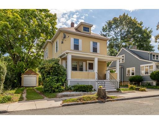14 Woodbine Road Medford, MA 02155 - Photo 2 of 26 a front view of a house with garden