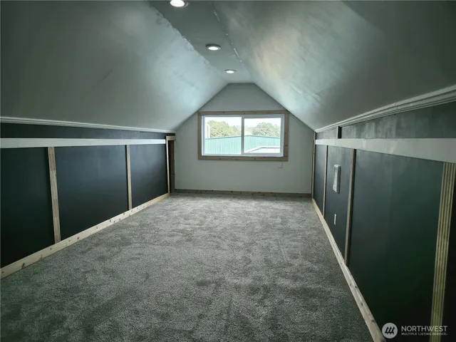 en empty room with windows