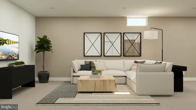 a view of a workspace with furniture