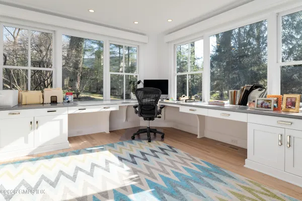 a view of swimming pool with trees