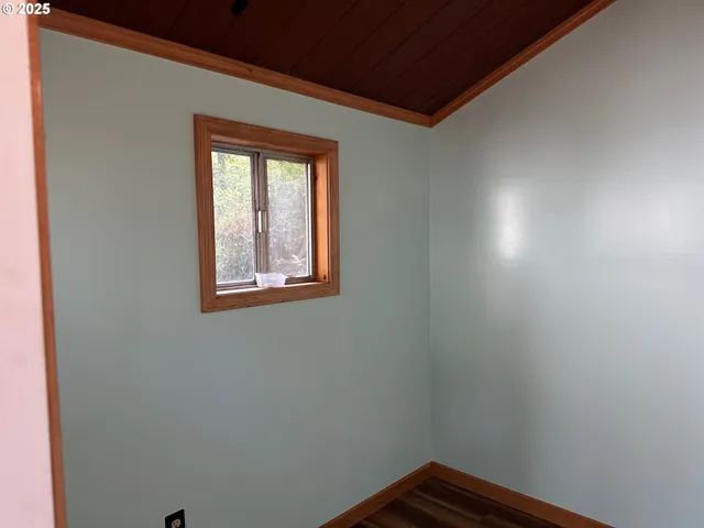 a small space with a window