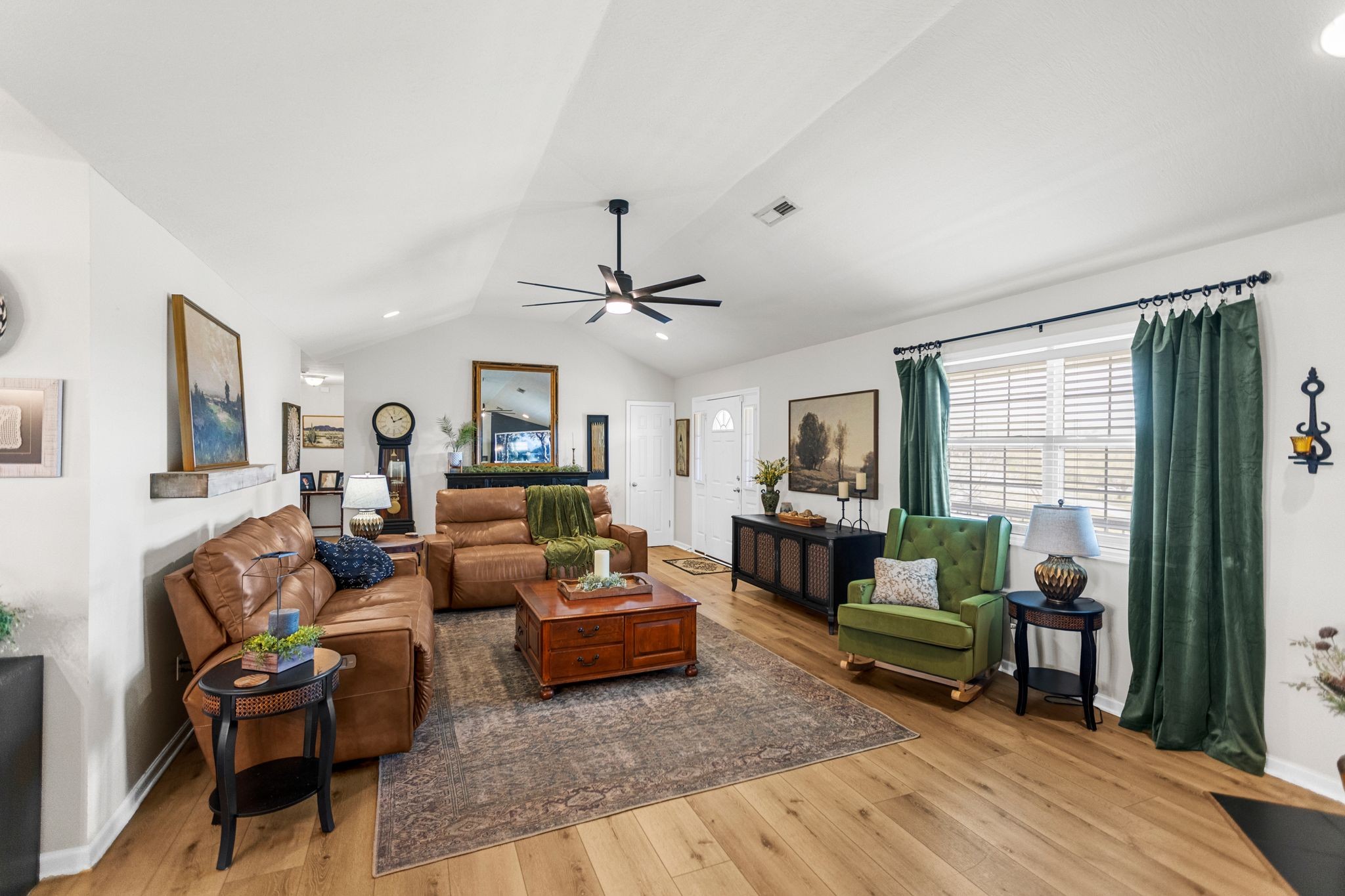 106 Edgehill Road Fayetteville, TN 37334 - Photo 11 of 47 a living room with furniture and a wooden floor