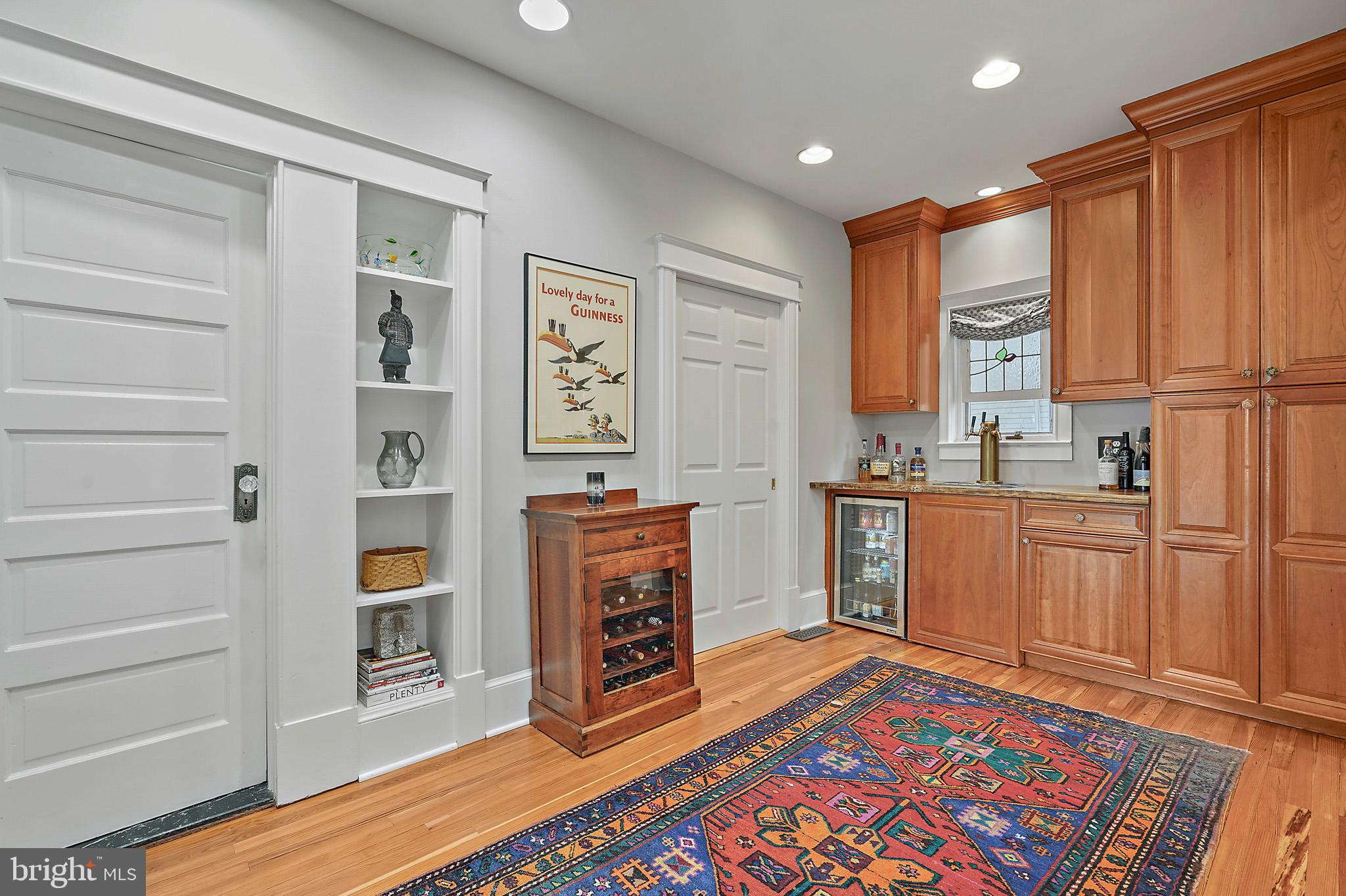 1503 Russell Road Alexandria, VA 22301 - Photo 14 of 39 a open kitchen with stainless steel appliances granite countertop a refrigerator and cabinets