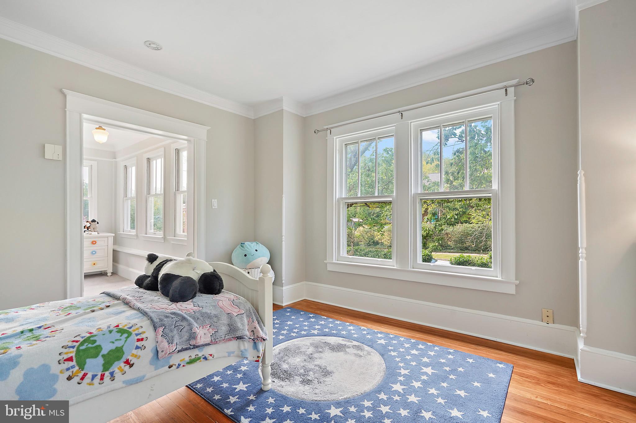 1503 Russell Road Alexandria, VA 22301 - Photo 20 of 39 a bedroom with a bed and a window