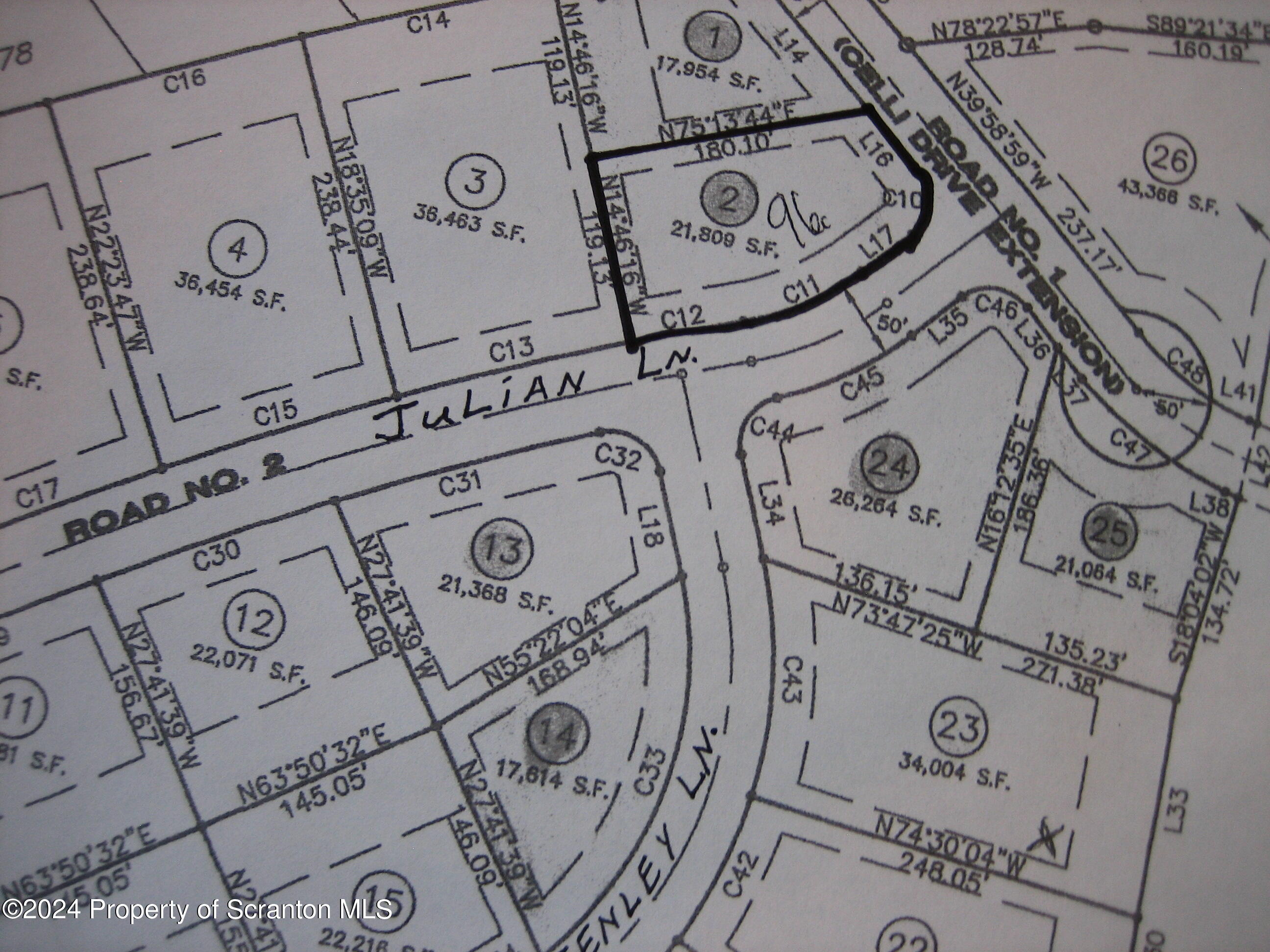 Julian Lane Archbald, PA 18403 - Photo 1 of 2 a view of a sign board