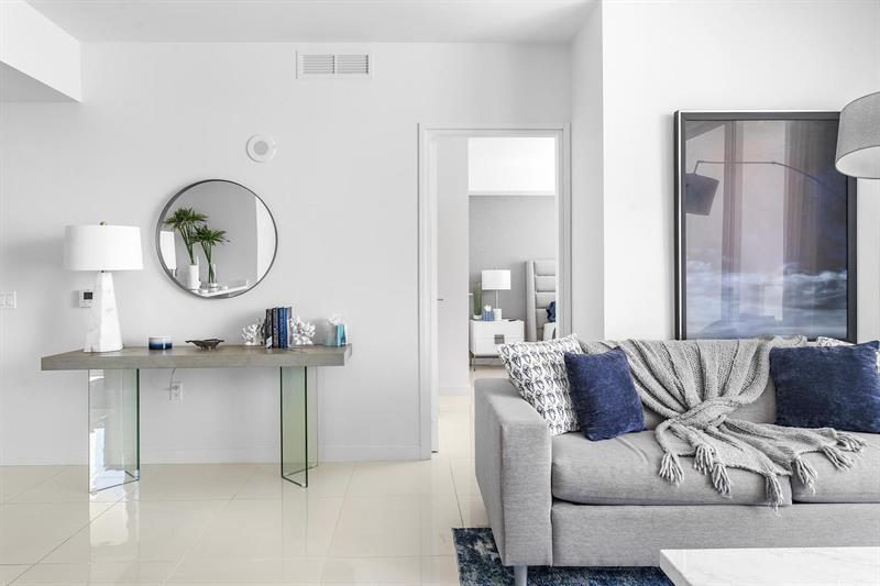 401 North Birch Road, Unit 1214 Fort Lauderdale, FL 33304 - Photo 17 of 47 a living room with furniture