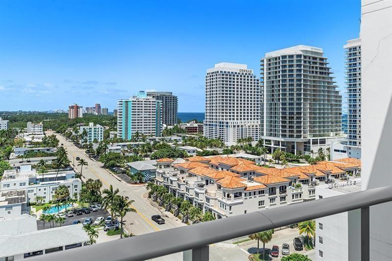 401 North Birch Road, Unit 1214 Fort Lauderdale, FL 33304 - Photo 28 of 47 a city view with tall buildings