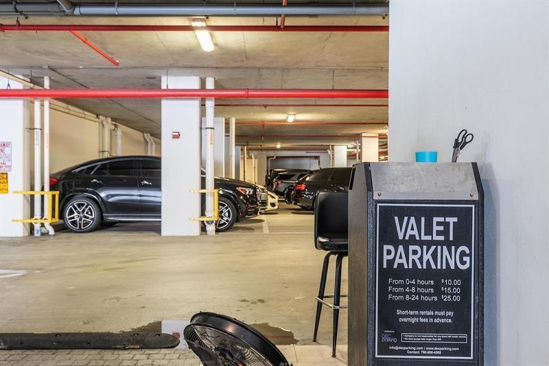 401 North Birch Road, Unit 1214 Fort Lauderdale, FL 33304 - Photo 3 of 47 a view of a car garage