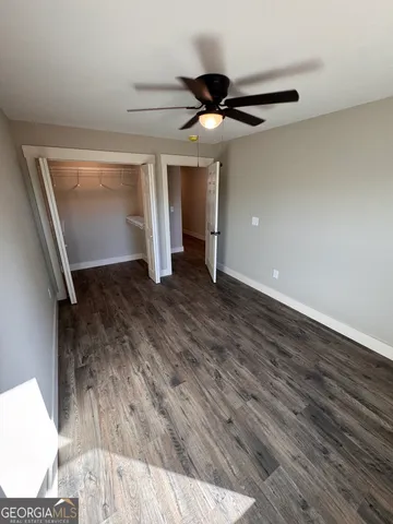 wooden floor in an empty room