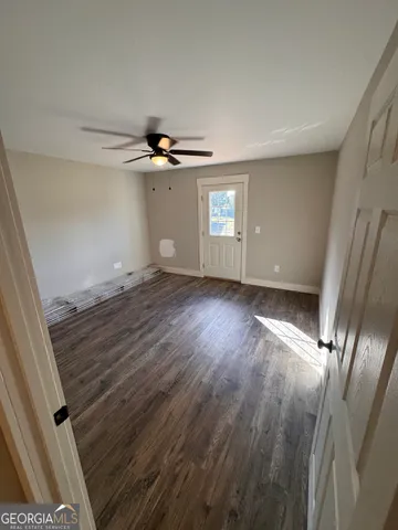 wooden floor in an empty room