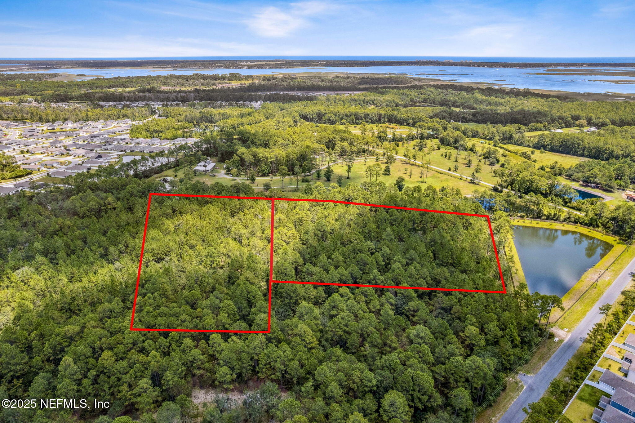 0 Old Nassauville Road Fernandina Beach, FL 32034 - Photo 3 of 5 a view of city and ocean