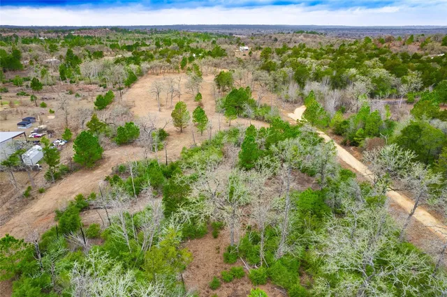 a view of a city with an outdoor space