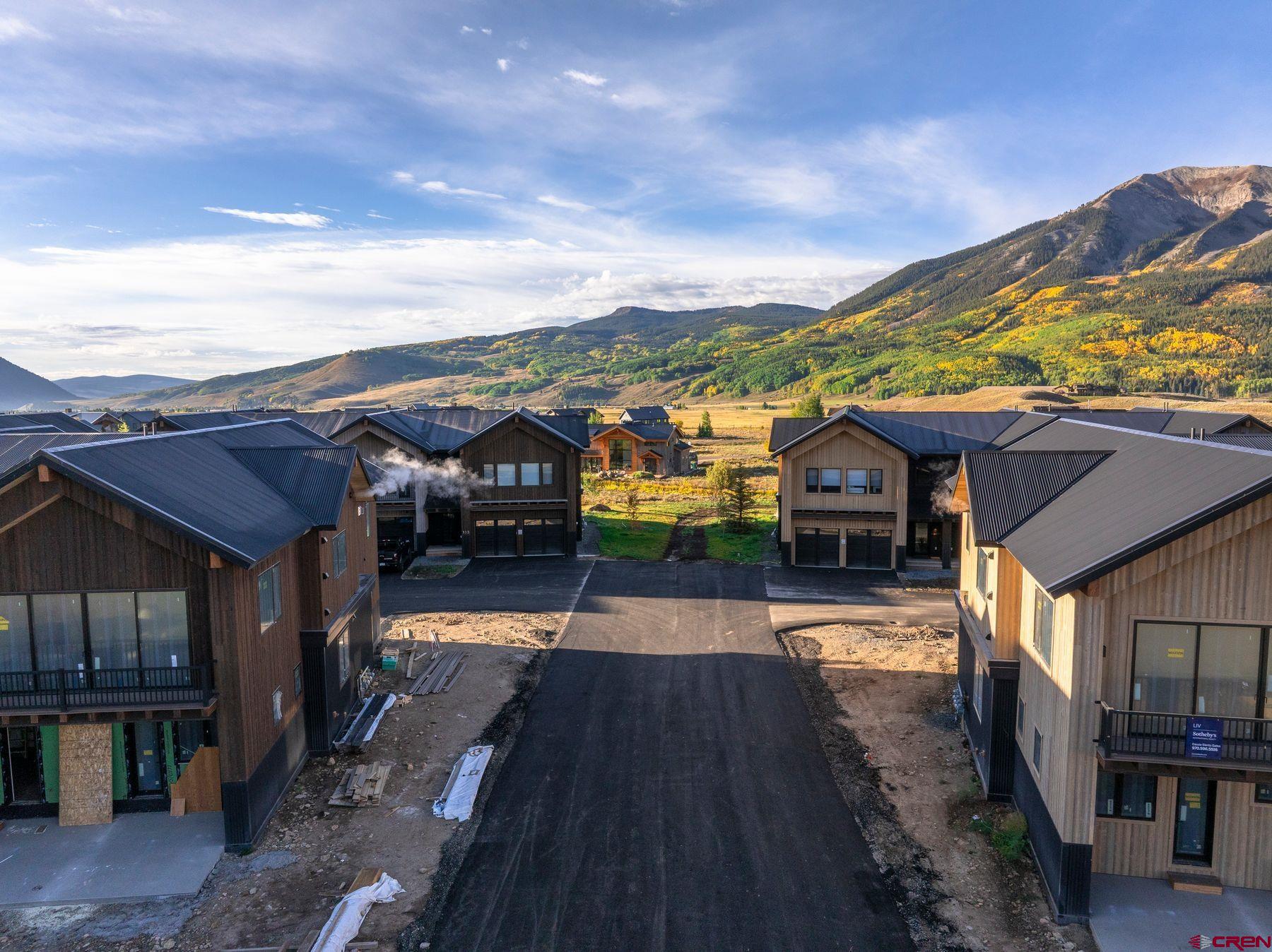180 Elk Valley Road, Unit 116 Crested Butte, CO 81224 - Photo 25 of 26 a view of a street with houses