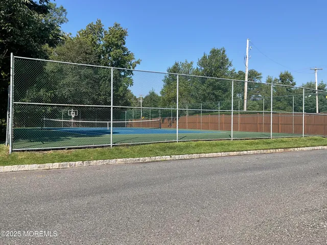 a view of a tennis court