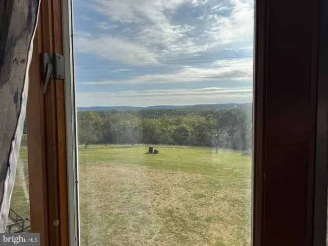 a view of outdoor space and trees