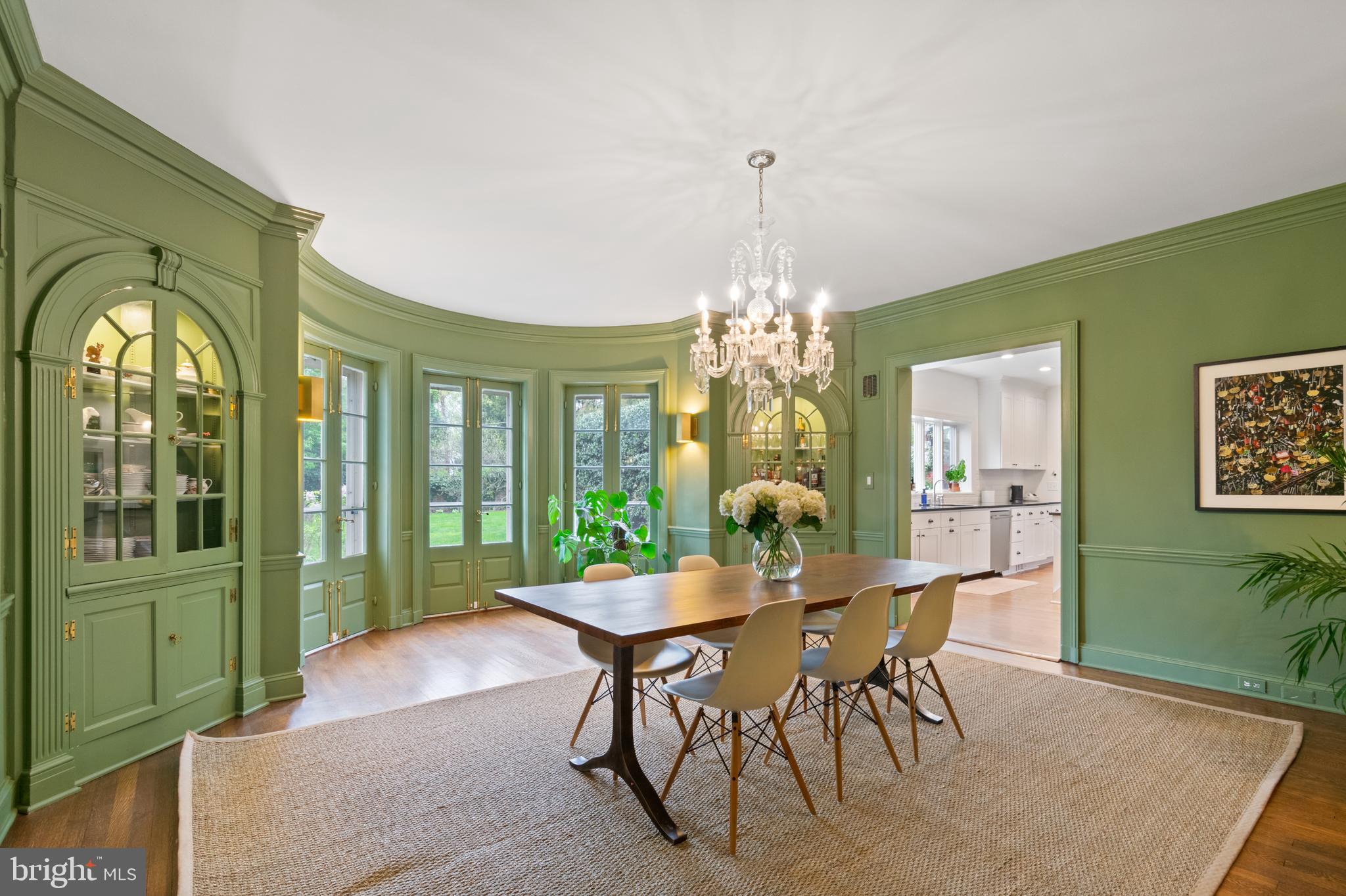 211 Lambeth Road Baltimore, MD 21218 - Photo 21 of 55 a view of a dining room with furniture window and outside view