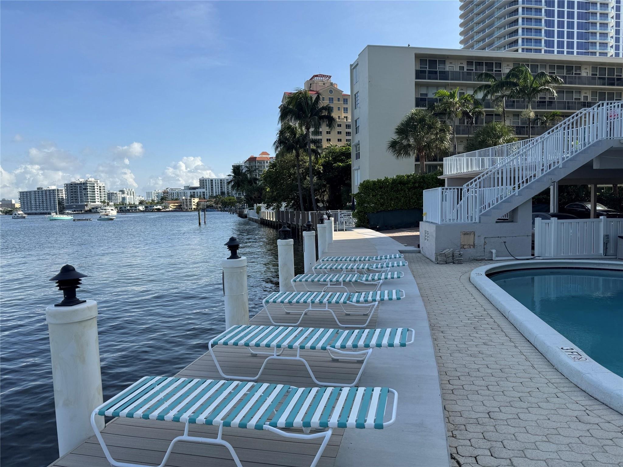 95 North Birch Road, Unit 402 Fort Lauderdale, FL 33304 - Photo 20 of 27 "SITTING ON THE DOCK OF THE BAY"