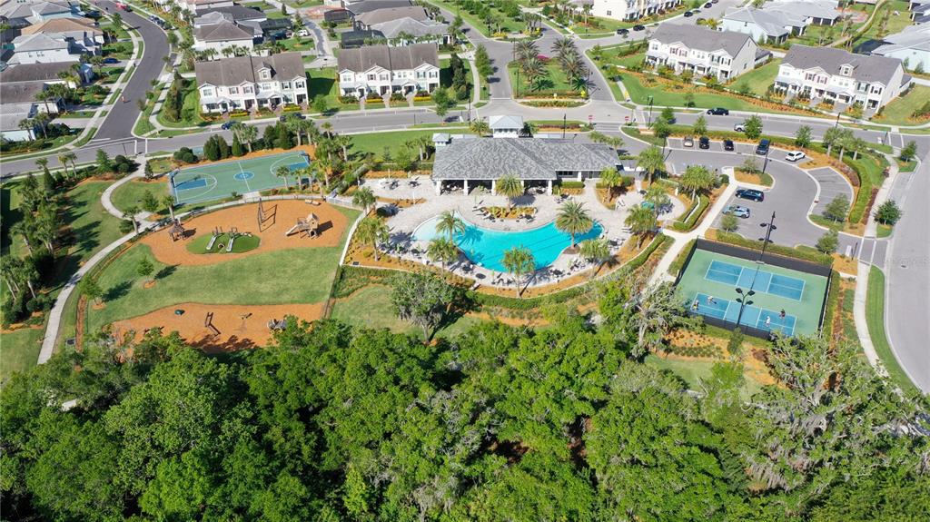 3310 Chestertown Loop Bradenton, FL 34211 - Photo 61 of 71 an aerial view of residential houses with outdoor space and street view