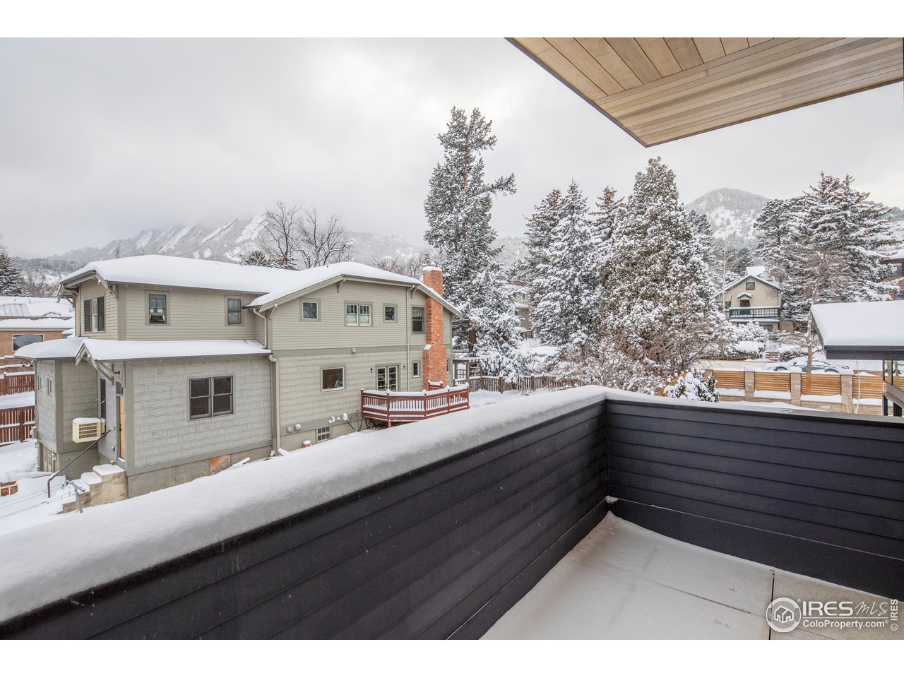 804 Euclid Avenue Boulder, CO 80302 - Photo 18 of 40 View from private Primary Bedroom Balcony