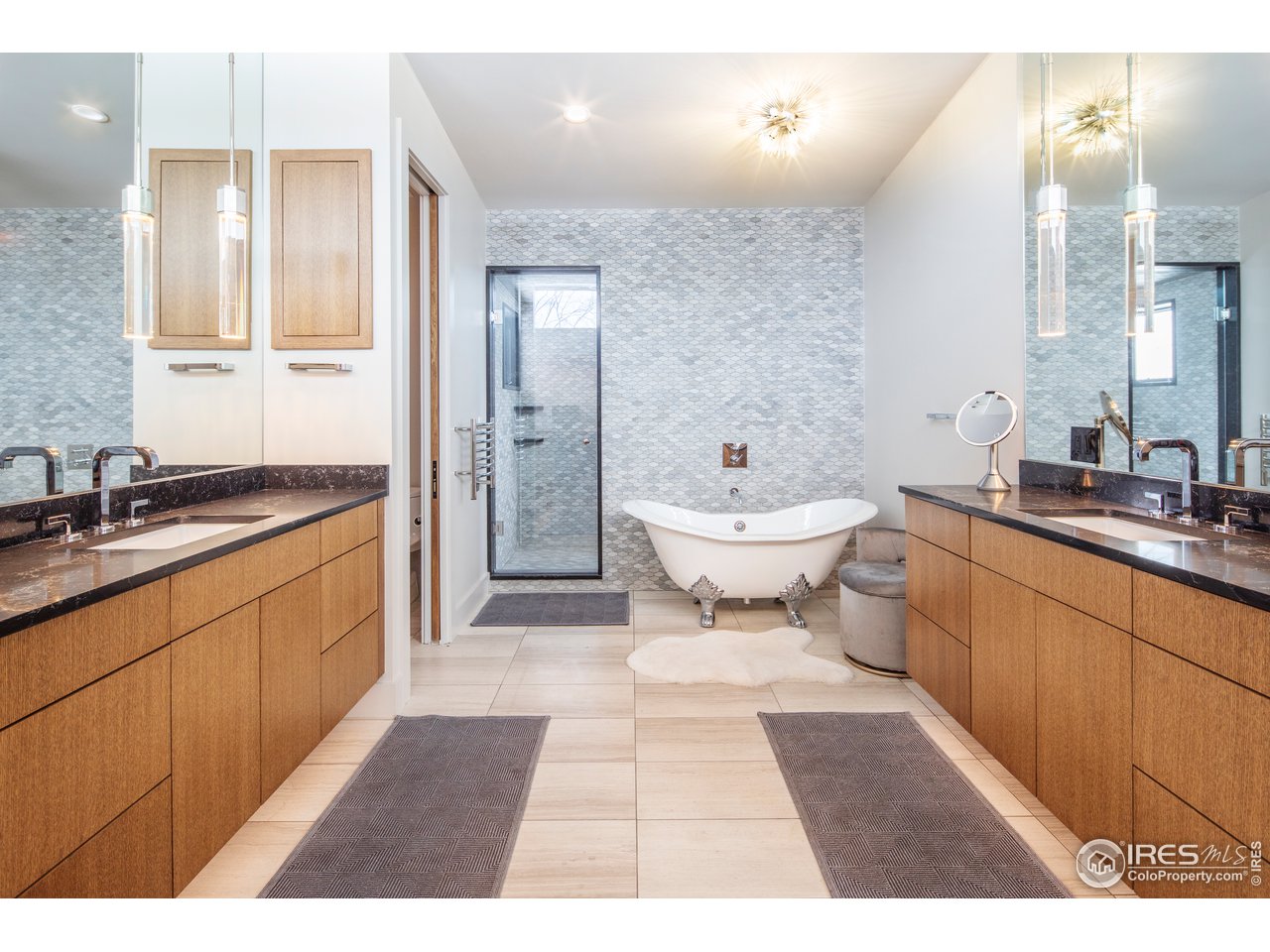 804 Euclid Avenue Boulder, CO 80302 - Photo 20 of 40 Dual vanities, walk in shower, and separate soaking tub