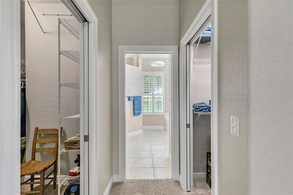 1989 Northwest 111th Loop Ocala, FL 34475 - Photo 25 of 55 a view of a hallway with wooden floor and closet