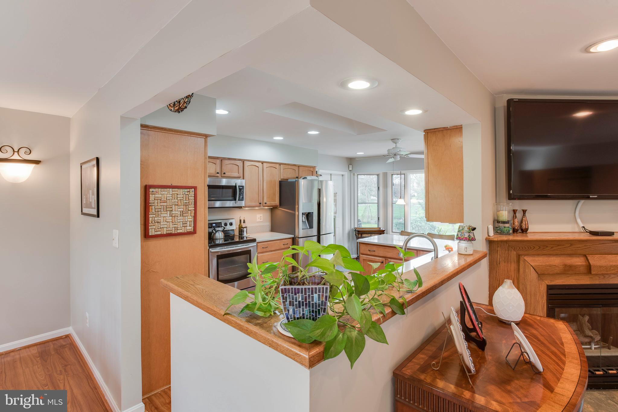 8564 Opal Road Warrenton, VA 20186 - Photo 11 of 42 View of Kitchen from the Living Room