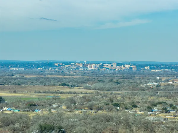 a view of lake with city view