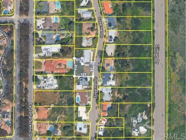 a view of a yard with an outdoor seating