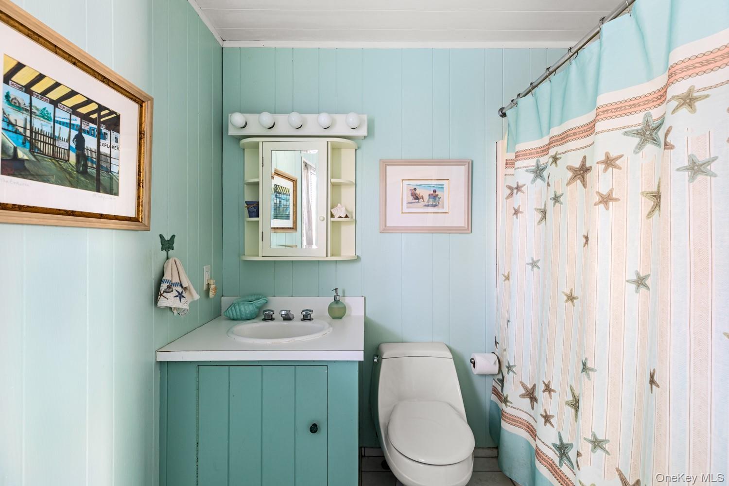 200 Clipper Road Ocean Beach, NY 11706 - Photo 18 of 29 a bathroom with a sink toilet and shower