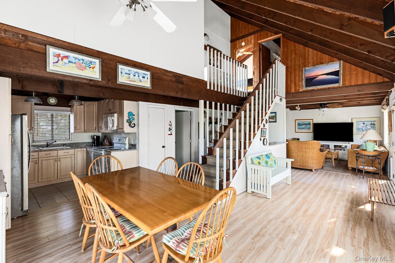 200 Clipper Road Ocean Beach, NY 11706 - Photo 7 of 29 a view of a patio with furniture and wooden floor