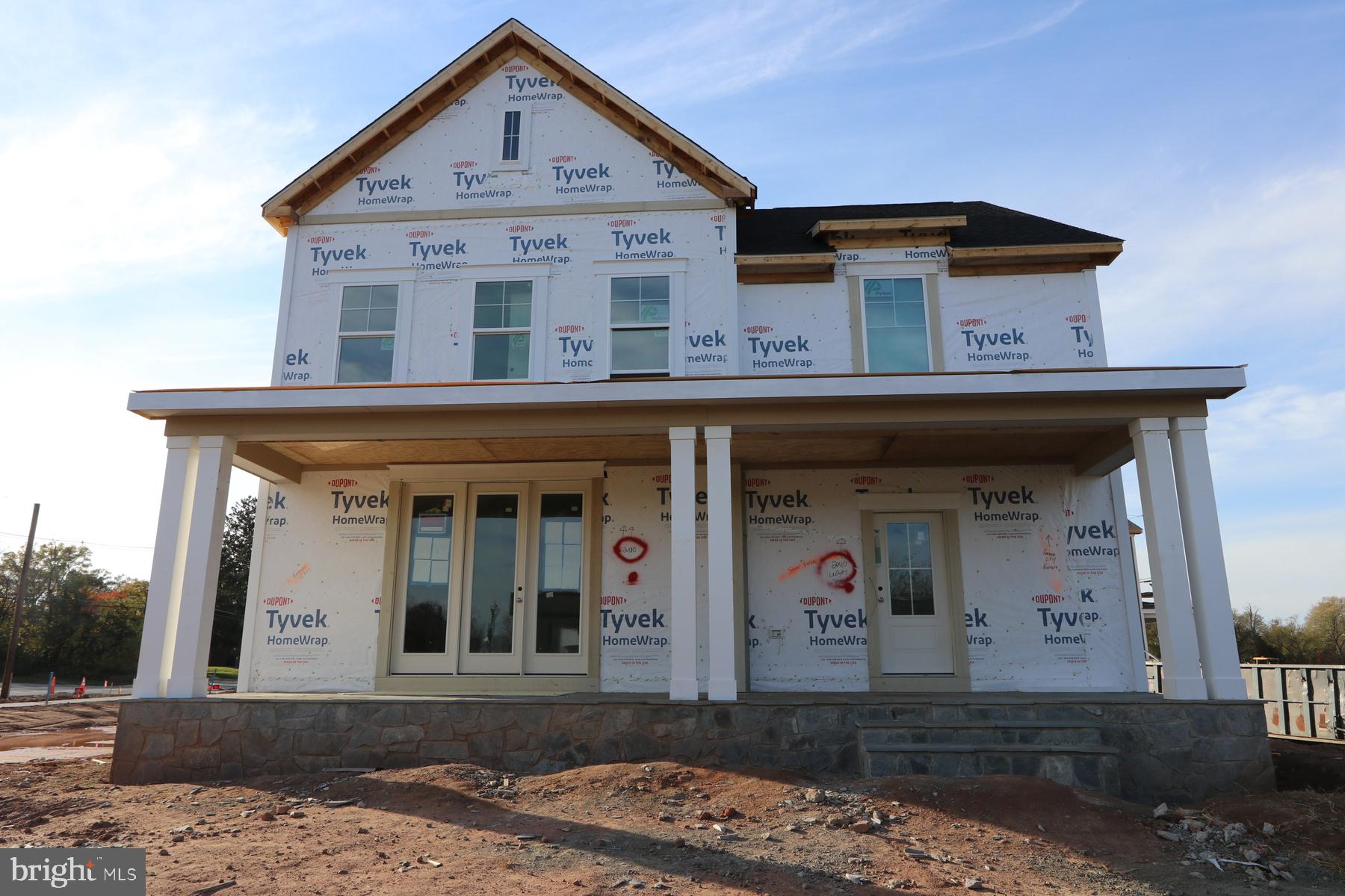 17403 Fyffe Road Poolesville, MD 20837 - Photo 2 of 6 a front view of a house with white walls
