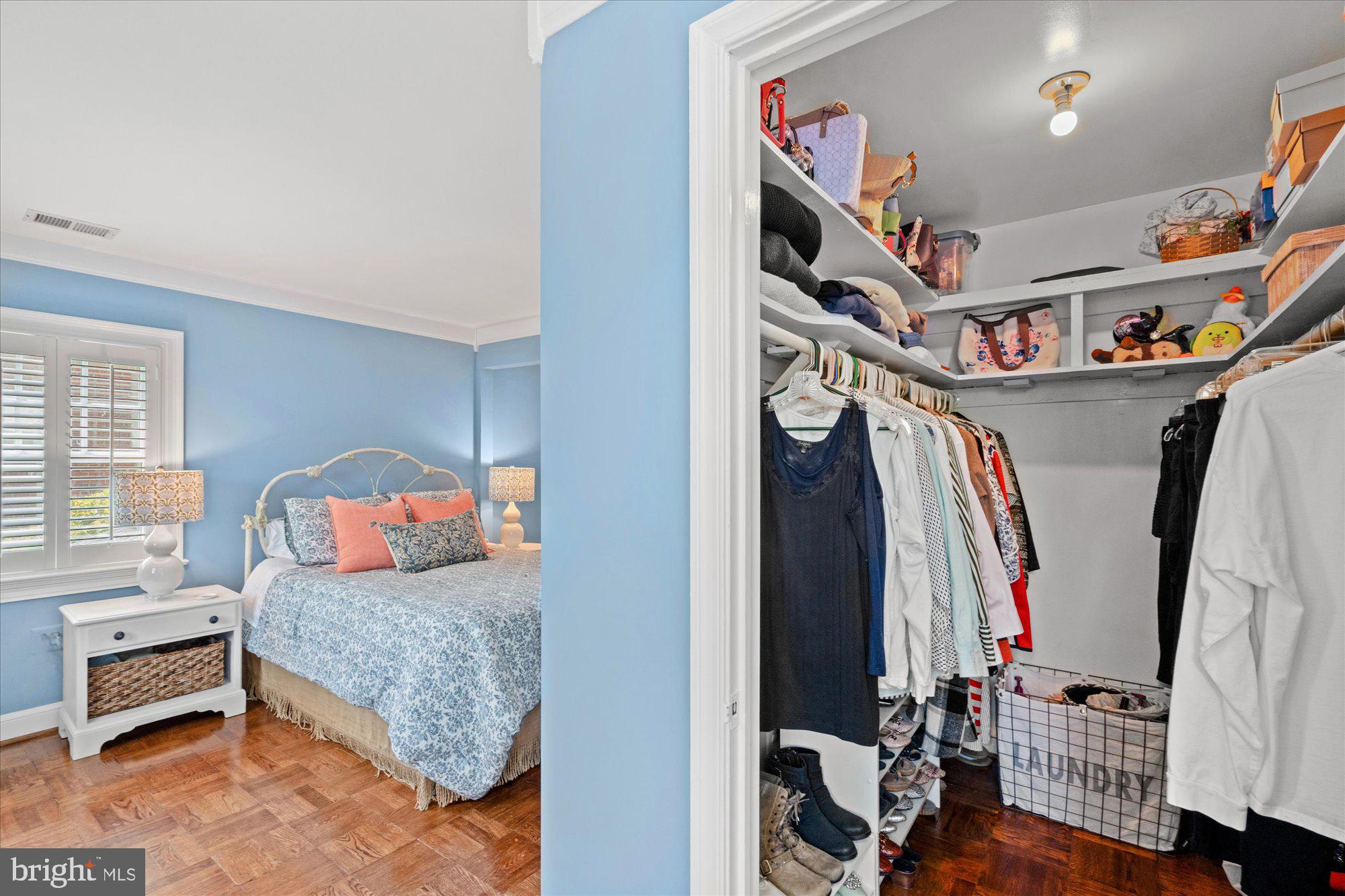 6041 25th Road North Arlington, VA 22207 - Photo 43 of 67 primary suite with walk-in closet