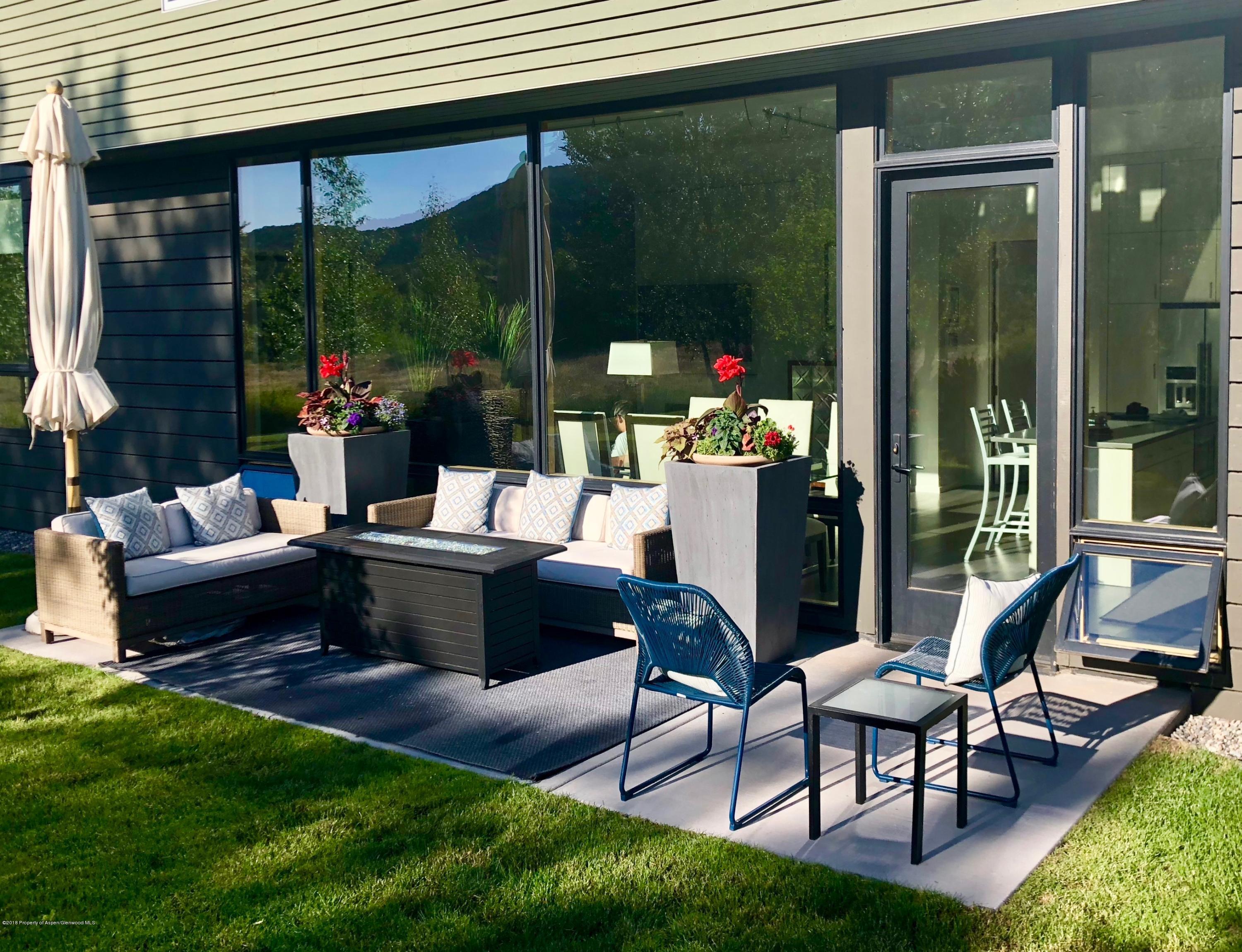 104 Evans Road, Unit 104 Basalt, CO 81621 - Photo 20 of 20 a outdoor living space with furniture and a potted plant