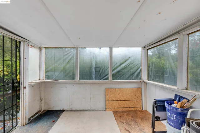 a view of outdoor space with seating area