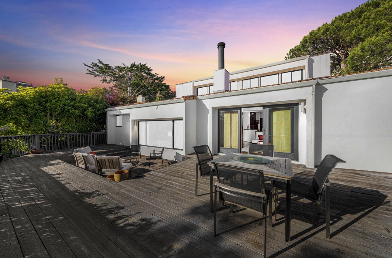 3472 Lazarro Drive Carmel, CA 93923 - Photo 2 of 35 a view of a dinning table and chairs in patio