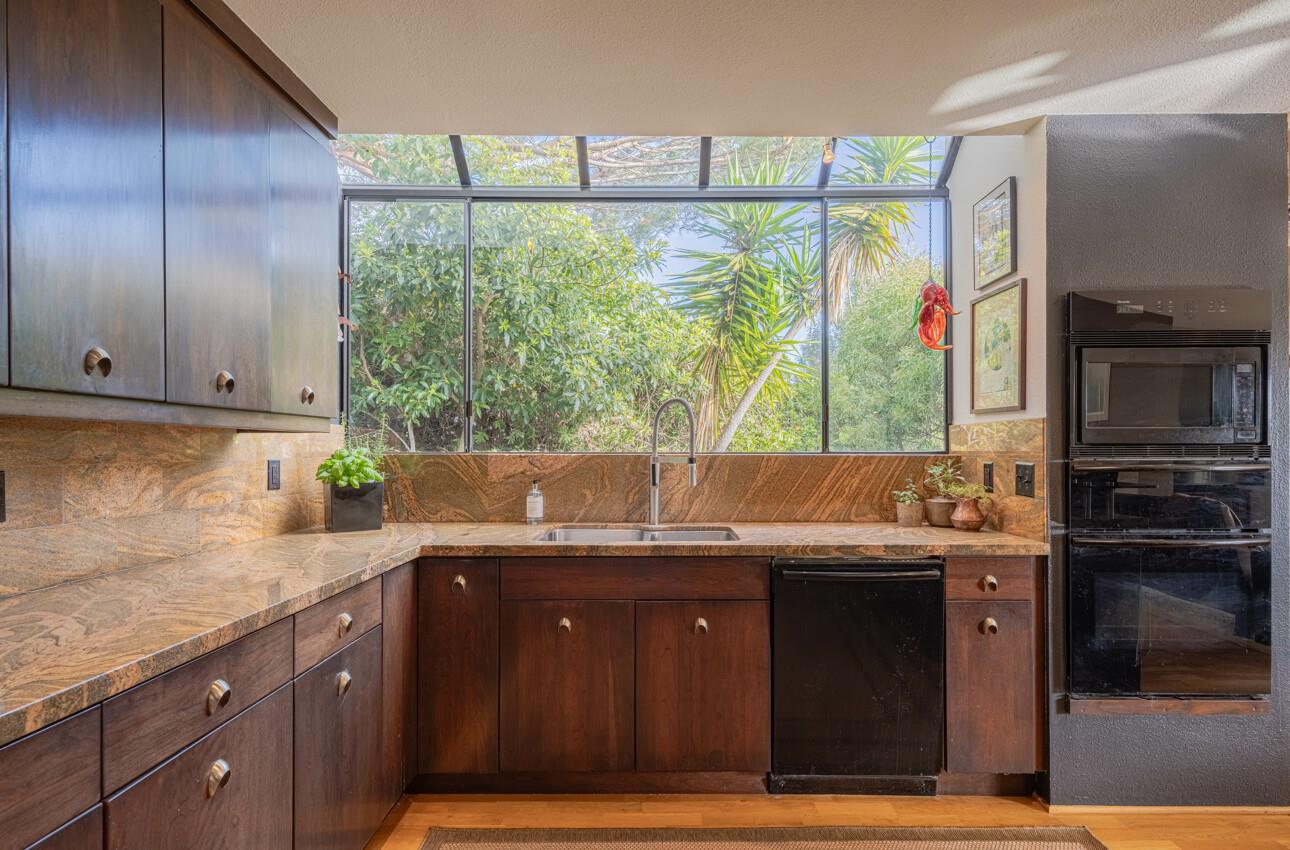 3472 Lazarro Drive Carmel, CA 93923 - Photo 5 of 35 a kitchen with a sink and a window