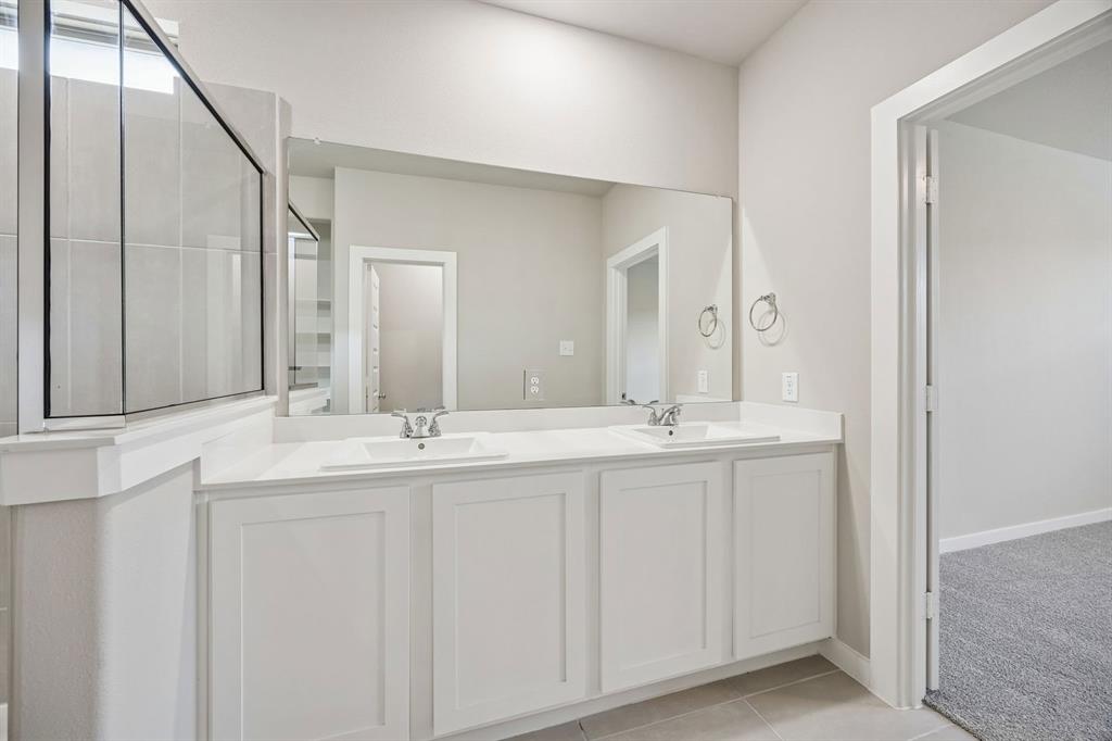 333 Millwood Road Lavon, TX 75166 - Photo 23 of 36 Primary Bathroom in the Willow home plan by Trophy Signature Homes – REPRESENTATIVE PHOTO